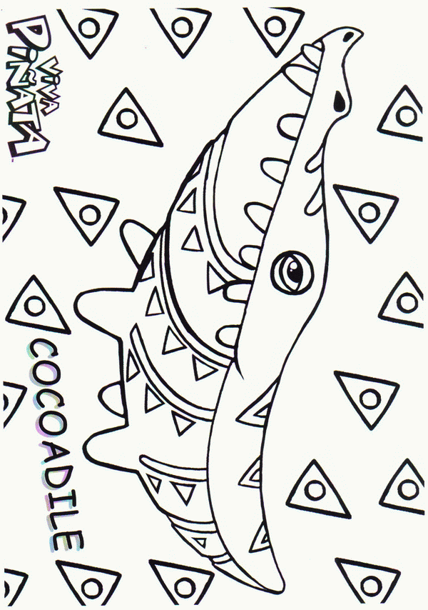 Kids-n-fun.com | 7 coloring pages of Viva Pinata